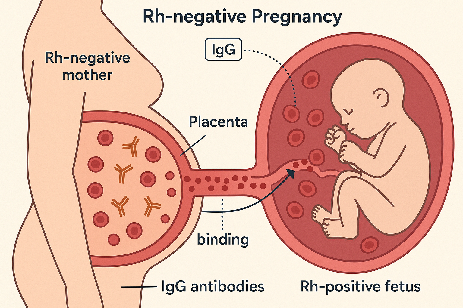 Rh-Negative Pregnancy: Causes, Risks, Anti-D Prophylaxis, Diagnosis & Complete Management Guide